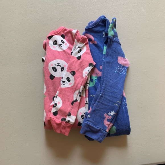 Bundle of 2 sleepers Panda and Whale patterns - Picture 5 of 5